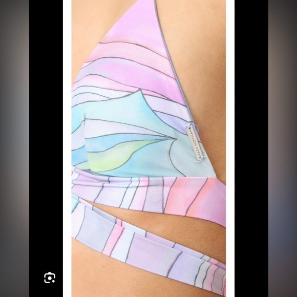 Mara Hoffman Pink and Blue Bikini Set - Picture 2 of 2